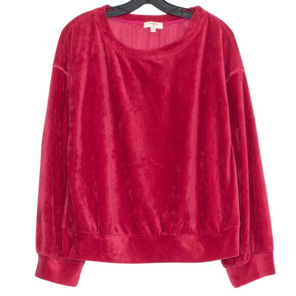 Umgee Womens Sweatshirt Fleece Y2K Boho Cozy Kawaii Lolita Girly Soft Medium IK - Picture 1 of 5
